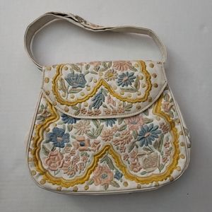 Vintage embroidered purse